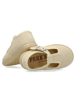 Outlet PEKE'S by Vanessa PEKES Zapato vestir pepito lino taupe niño