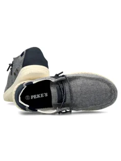 Clearance PEKE'S by Vanessa PEKES Zapato wallabee lona casual