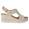 Fashion PIKOLINOS Sandalia piel confort cuña Aguadulce