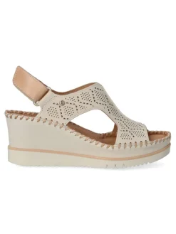 Fashion PIKOLINOS Sandalia piel confort cuña Aguadulce