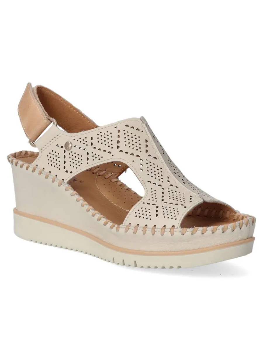 Fashion PIKOLINOS Sandalia piel confort cuña Aguadulce