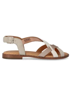 New PIKOLINOS Sandalia piel tiras mujer PIK W0X-0556C3 HIELO