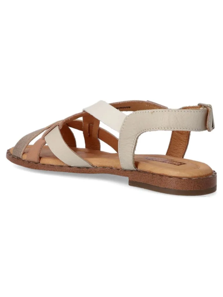 New PIKOLINOS Sandalia piel tiras mujer PIK W0X-0556C3 HIELO