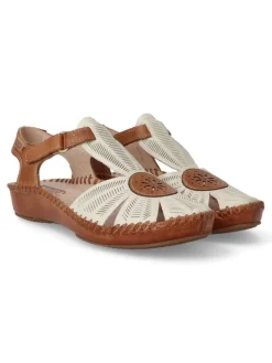Discount PIKOLINOS Sandalia puntera troquelada Vallarta