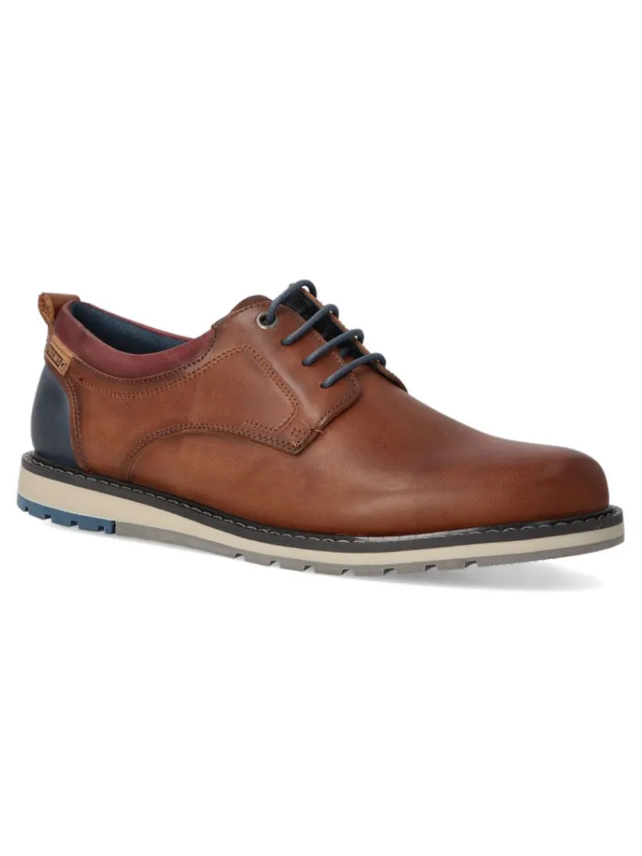 Outlet PIKOLINOS Zapato oxford cómodo Berna PIK M8J-4183 CUERO