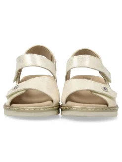 Sale PITILLOS Sandalia piel confort cuña mujer