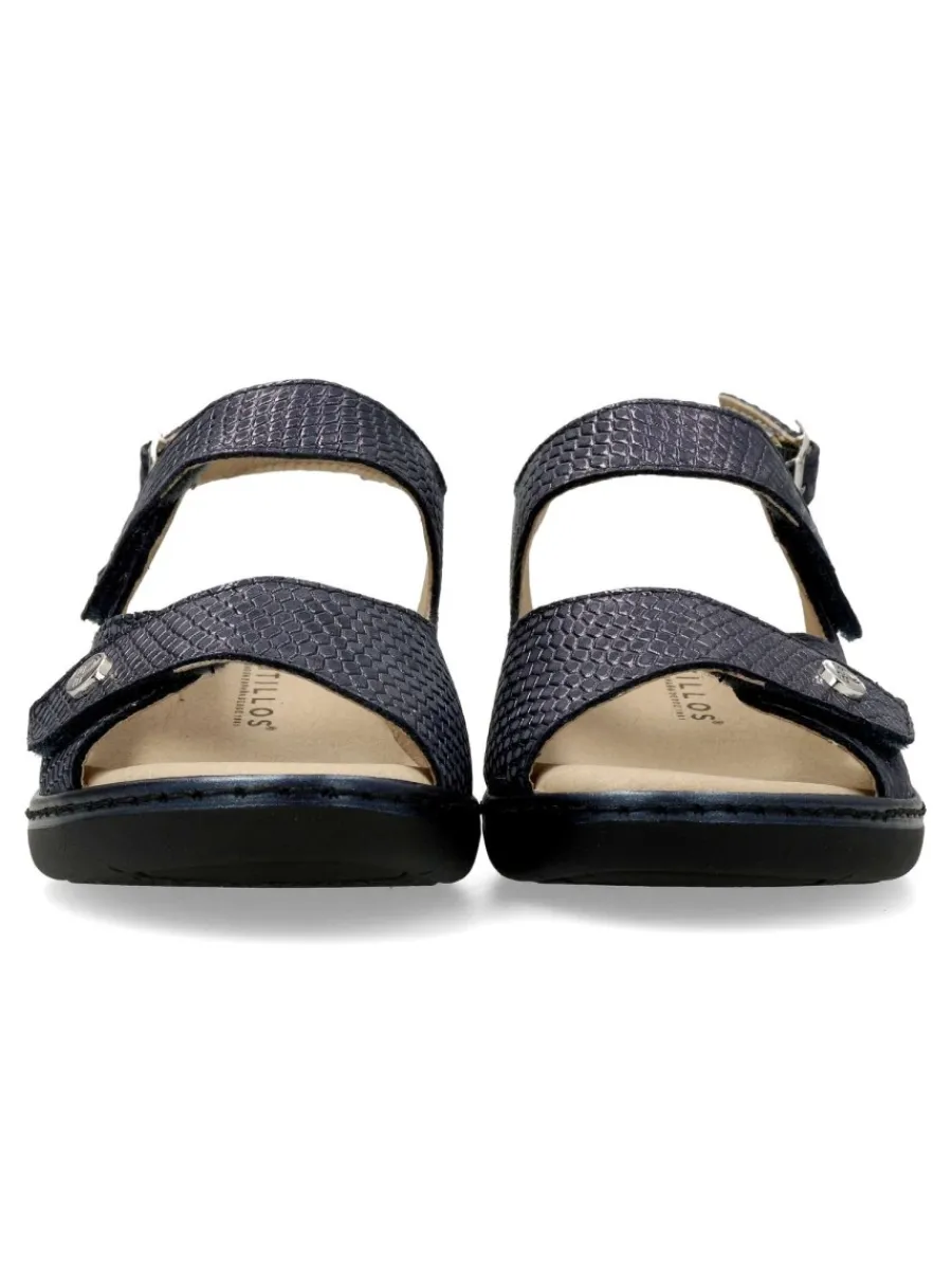 Hot PITILLOS Sandalia piel grabada confort mujer