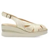 Clearance PITILLOS Sandalia piel micropuntos confort mujer