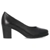 Outlet PITILLOS Zapato salón piel mujer PIT 100 NEGRO