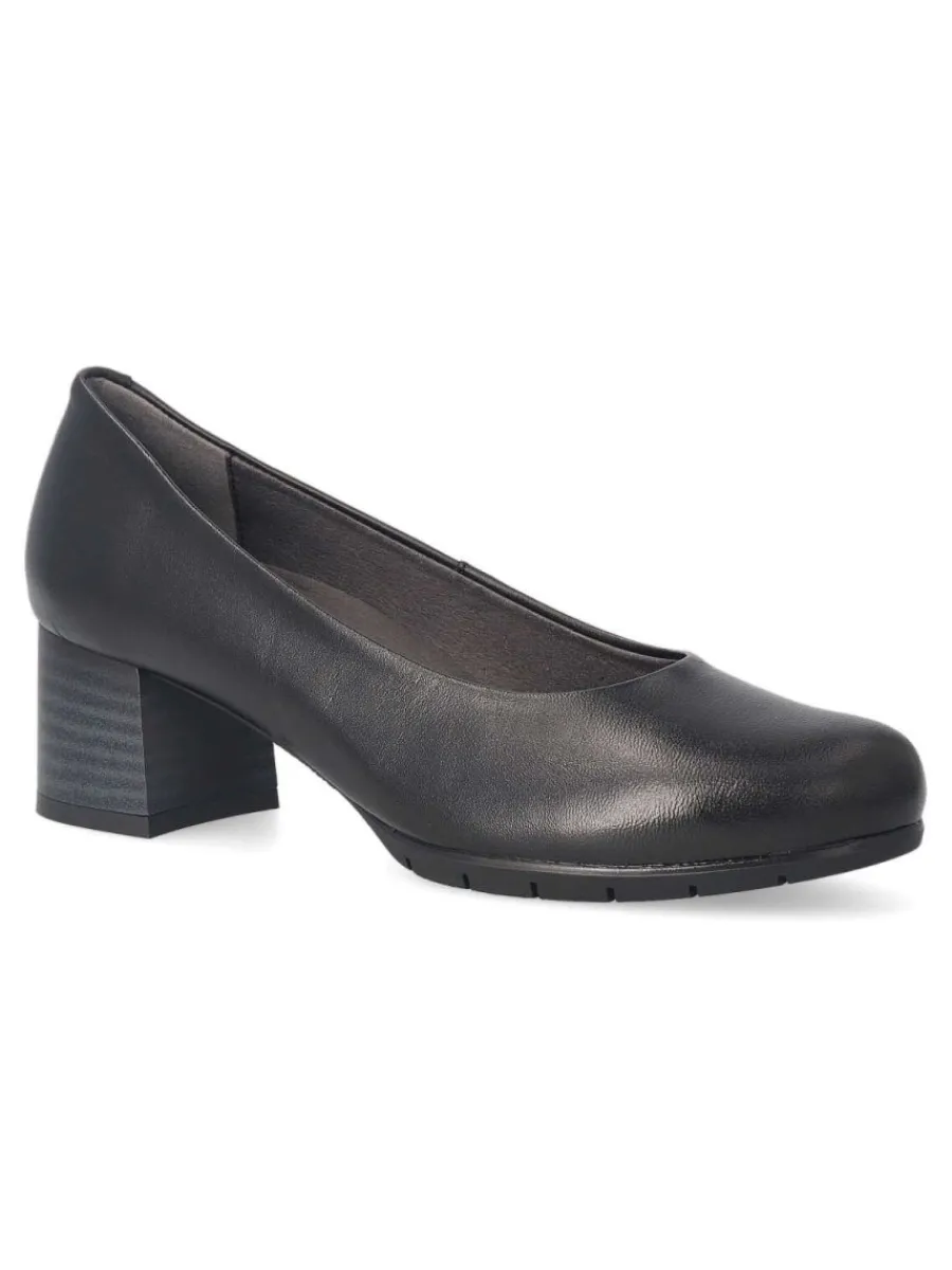 Fashion PITILLOS Zapato salón piel tacón medio
