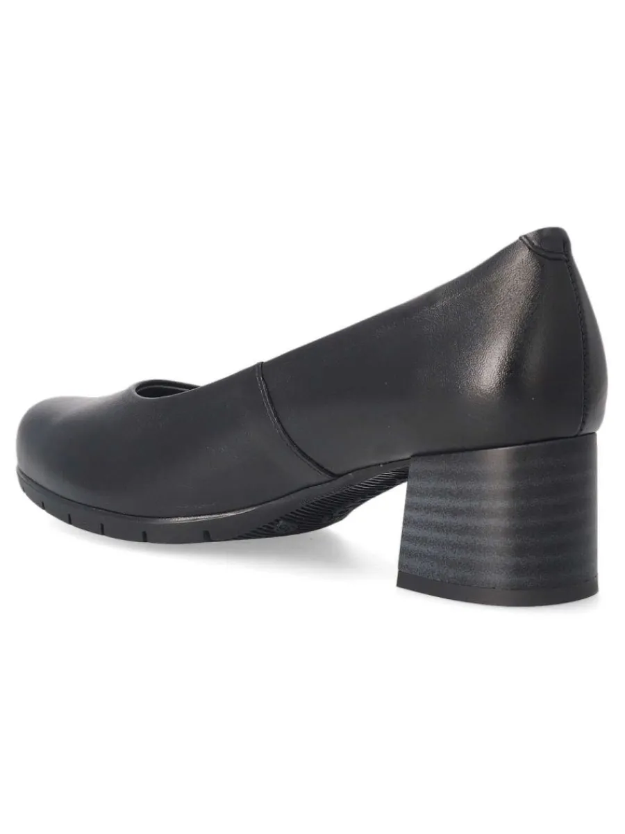Fashion PITILLOS Zapato salón piel tacón medio