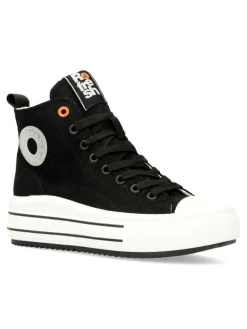 Fashion REFRESH Botines casuales lona suela volumen