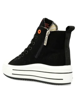 Fashion REFRESH Botines casuales lona suela volumen