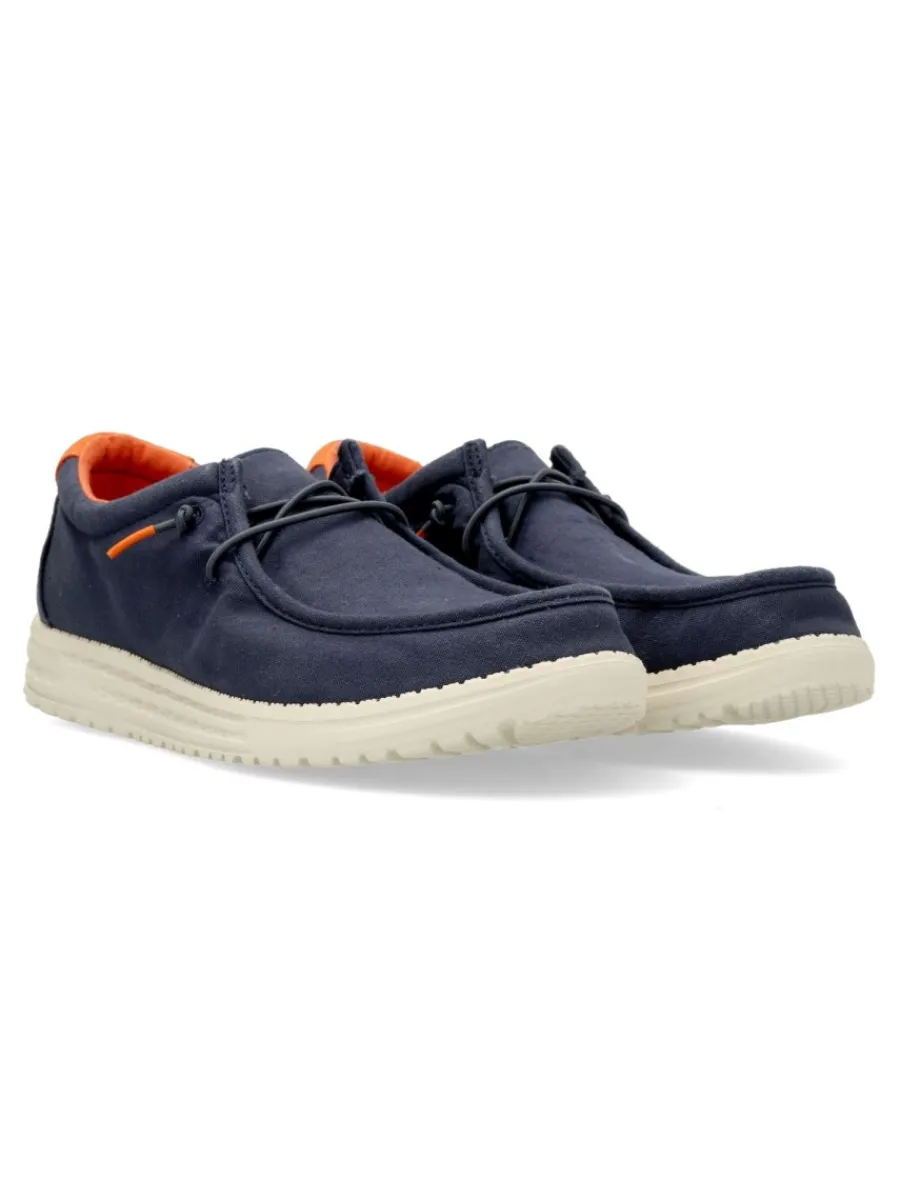 Fashion REFRESH Mocasín wallabee cordón elástico