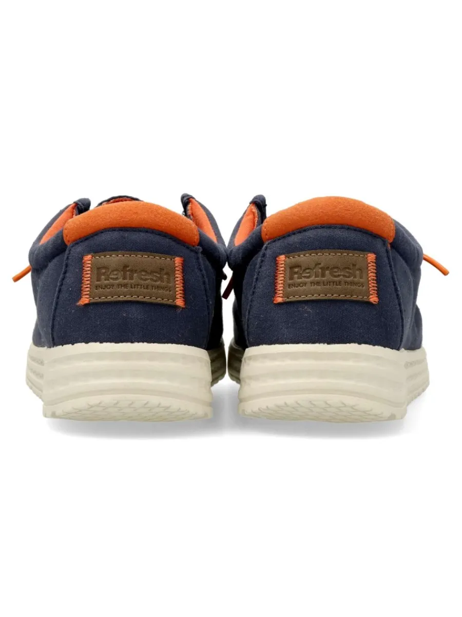 Fashion REFRESH Mocasín wallabee cordón elástico