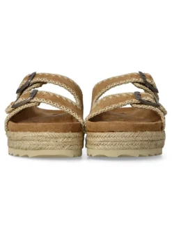 Fashion REFRESH Sandalia bio yute hebillas mujer