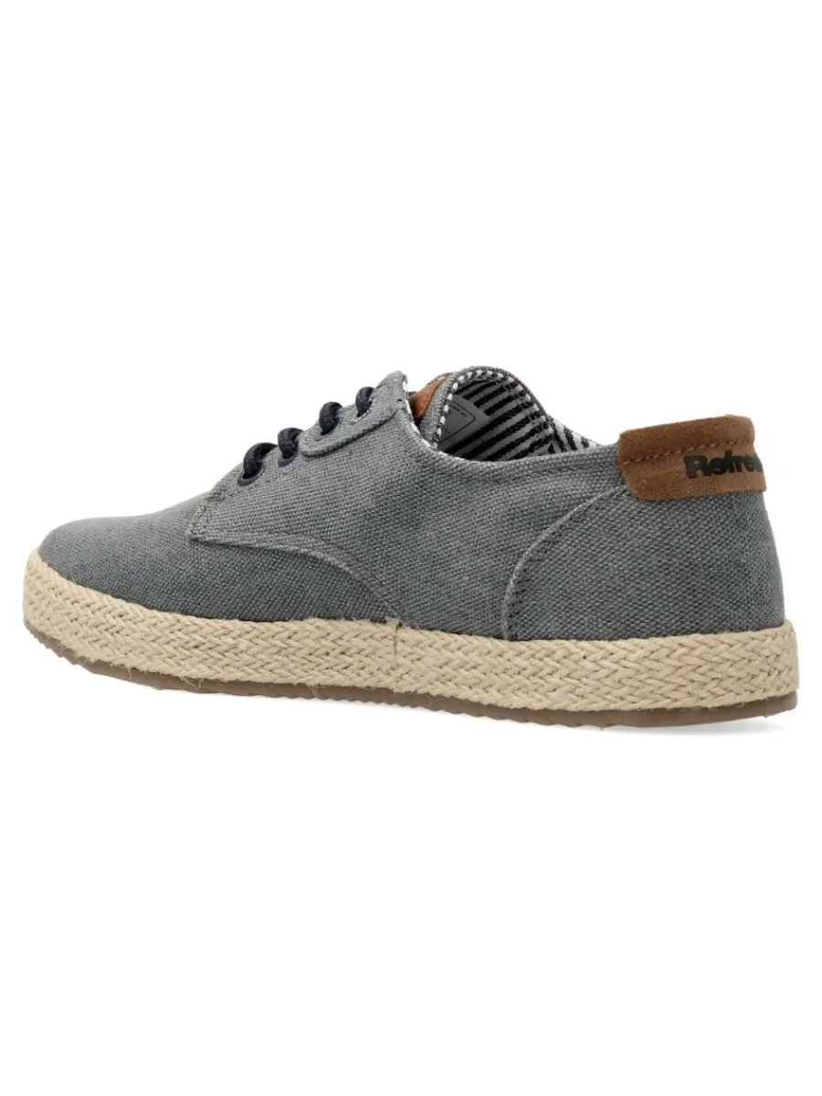 Hot REFRESH Zapato lona cuerda trenzada hombre