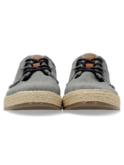 Hot REFRESH Zapato lona cuerda trenzada hombre