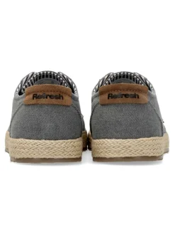 Hot REFRESH Zapato lona cuerda trenzada hombre