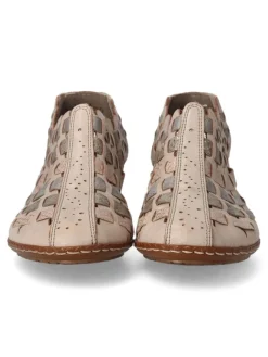 Hot RIEKER Zapato piel cómoda tacón mujer