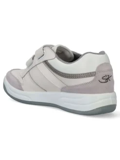 Online SKATER Deportivo casual velcro hombre SKT FD219 BLANCO