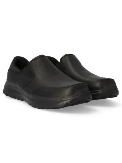 Fashion SKECHERS Mocasín antideslizante cómodo hombre SKE 77071EC NEGRO