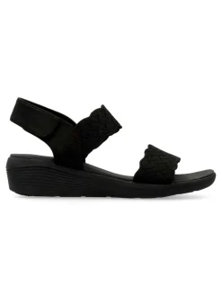 Outlet SKECHERS Sandalia negra Arya - On The Rise