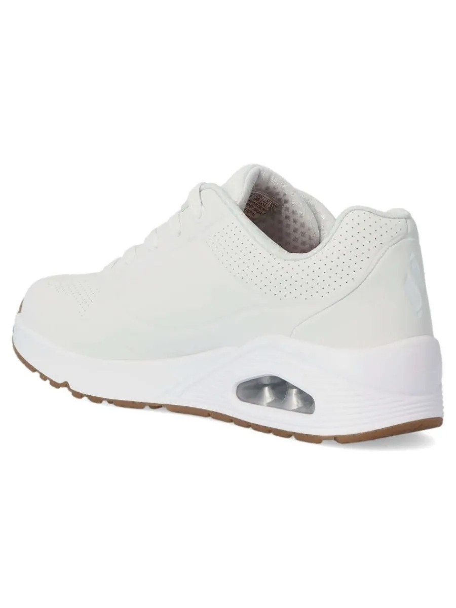 Clearance SKECHERS Sneakers Uno Stand On Air SKE 403674L BLANCO