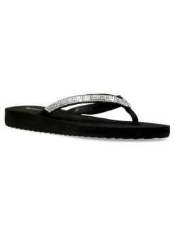 Discount SLOOK Sandalia plana pedrería brillo mujer