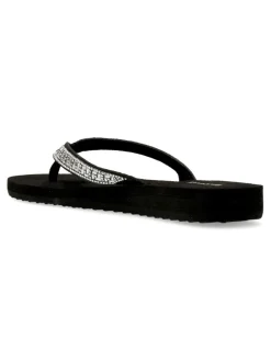 Discount SLOOK Sandalia plana pedrería brillo mujer