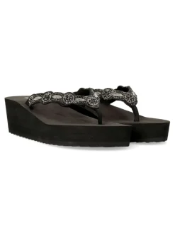 Sale SLOOK Sandalia tipo esclava cuña confort