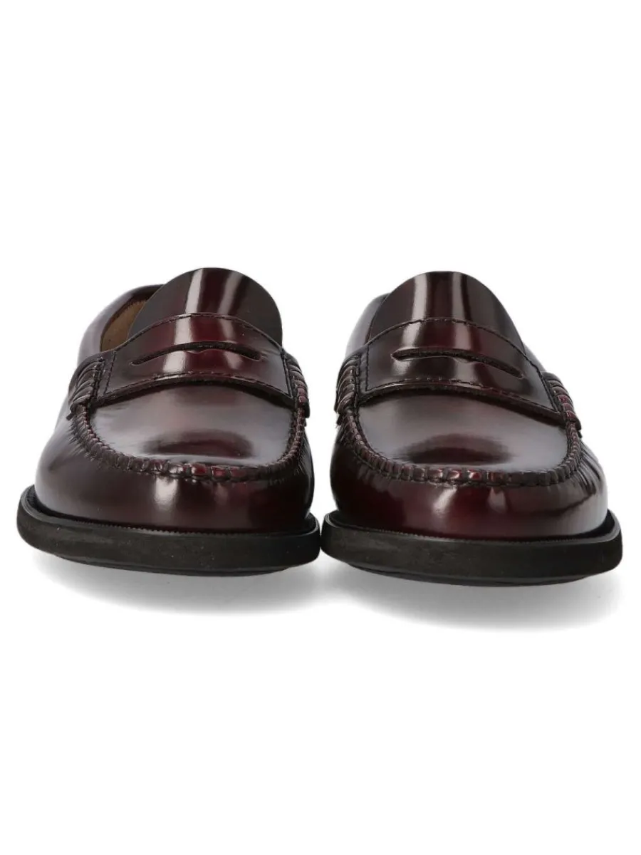 Sale SNIPE Zapato castellano piel hombre SNI 11023 BURDEOS