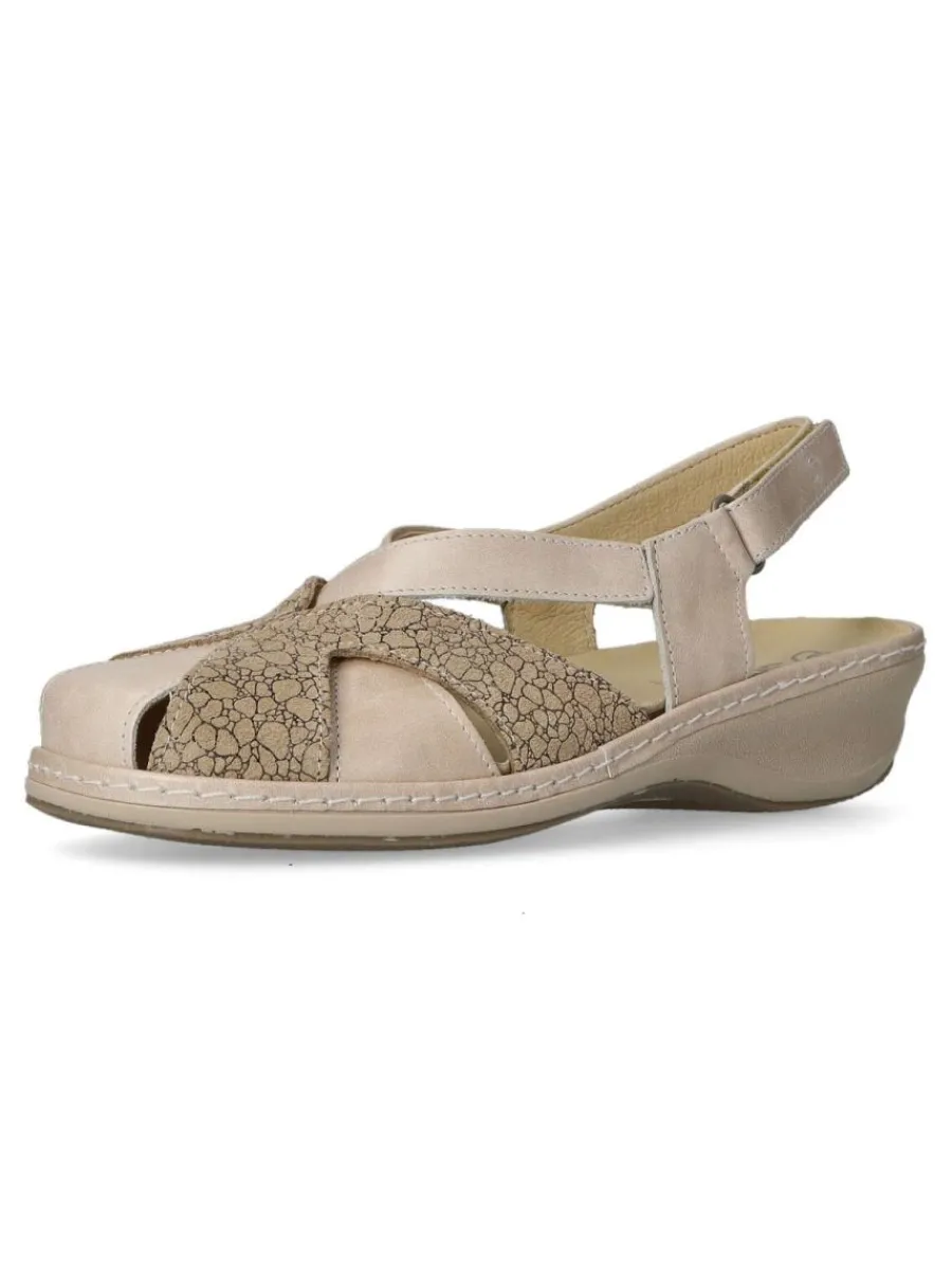 Discount SUAVE Sandalia confort piel tiras mujer