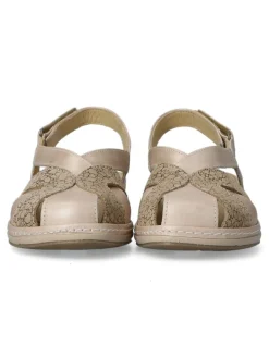 Discount SUAVE Sandalia confort piel tiras mujer
