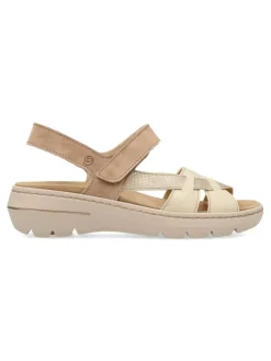 New SUAVE Sandalia piel confort tiras cruzadas
