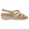 Sale SUAVE Sandalia piel confort cuña baja