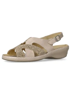 Outlet SUAVE Sandalia piel confort hebilla señora