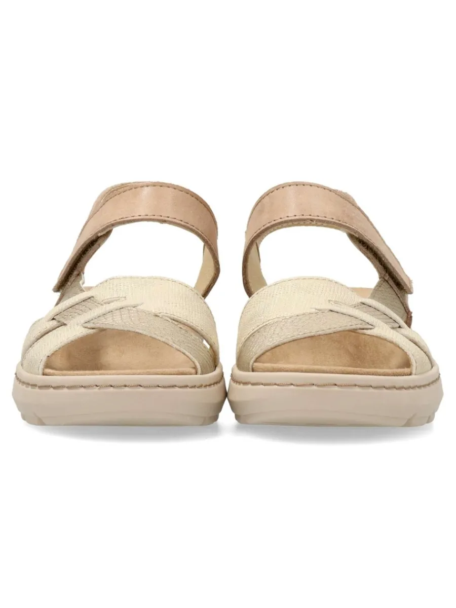 New SUAVE Sandalia piel confort tiras cruzadas
