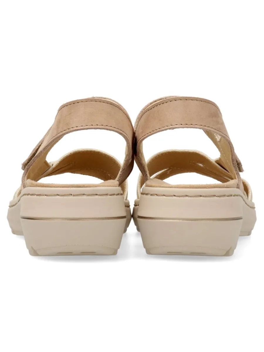 New SUAVE Sandalia piel confort tiras cruzadas