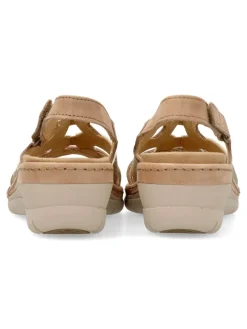 Sale SUAVE Sandalia piel confort cuña baja
