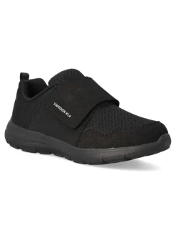 Hot SWEDEN KLE Zapatilla deportiva velcro hombre KLE 312391 NEGRO