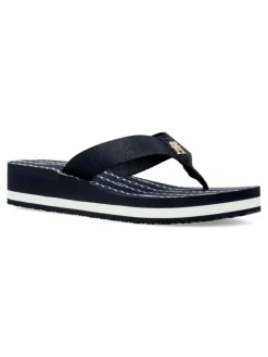 Discount TOMMY HILFIGER Chancla IM TH Chainprint Midwedge Sandal