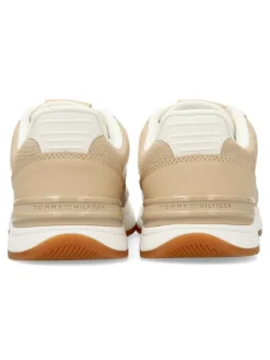 Sale TOMMY HILFIGER Sneakers casual Fashion Runner LTHR MIX