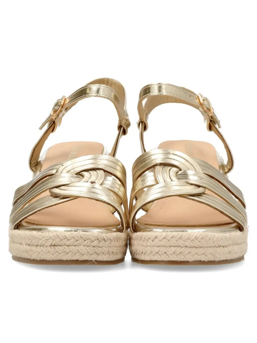 Clearance VANESSA CALZADOS VANESSA Sandalia alpargata tiras cruzadas