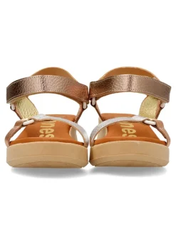 Best VANESSA CALZADOS VANESSA Sandalia casual piel multi metalizada