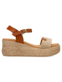 Outlet VANESSA CALZADOS VANESSA Sandalia confort pala yute natural