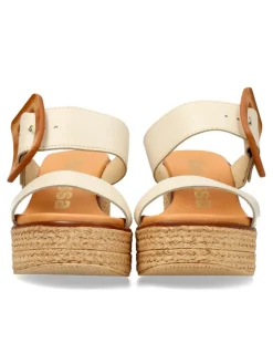 Fashion VANESSA CALZADOS VANESSA Sandalia doble pala piel confort