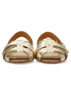 Online VANESSA CALZADOS VANESSA Sandalia estilo romano metalizada