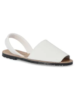 Clearance VANESSA CALZADOS VANESSA Sandalia menorquina de piel IBI 550 BLANCO