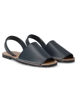 Sale VANESSA CALZADOS VANESSA Sandalia menorquina de piel IBI 550 MARINO